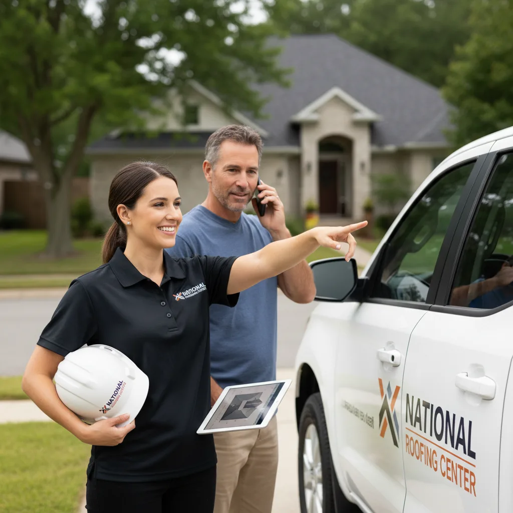 National Roofing Center customer support in Easton